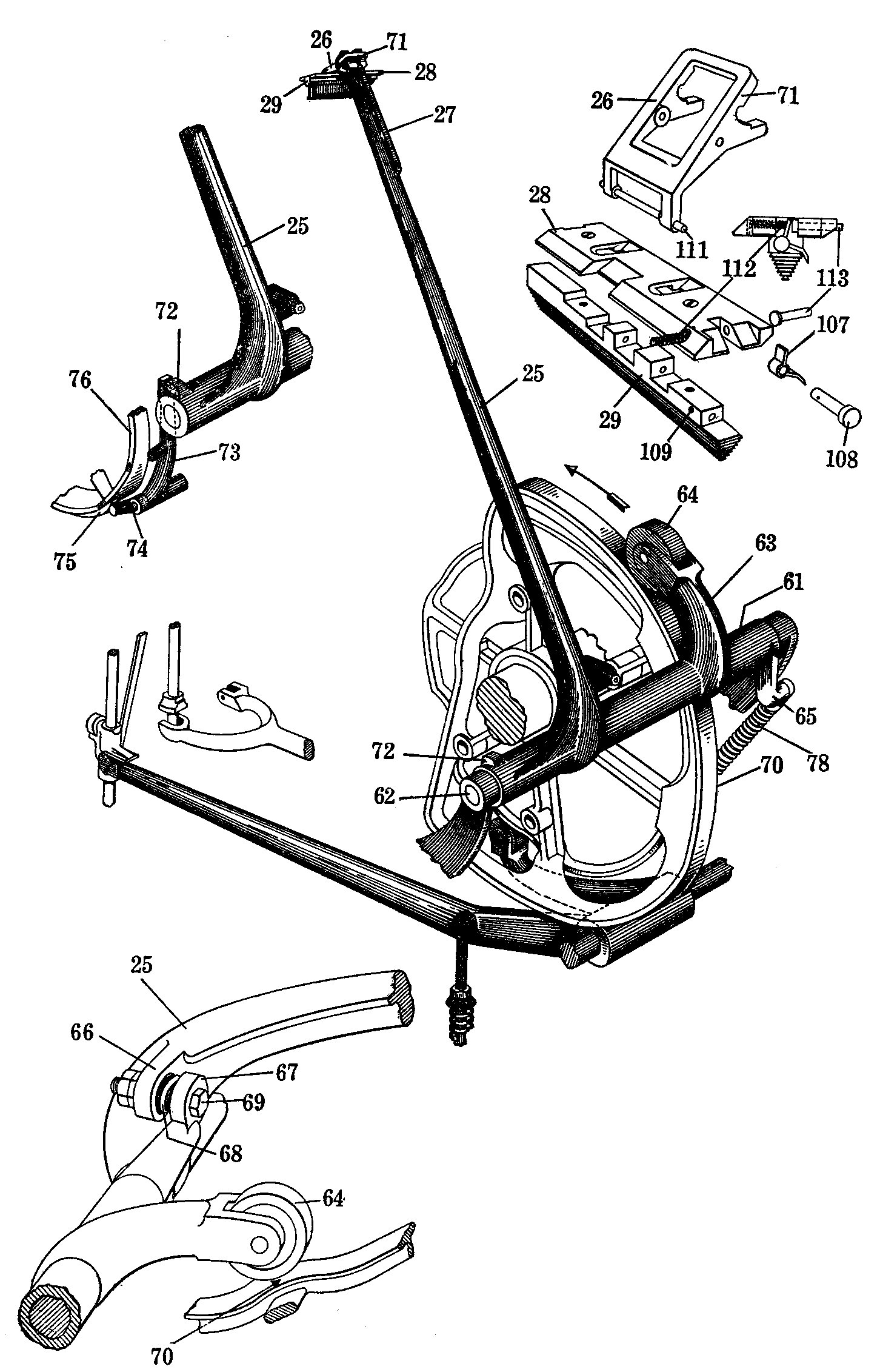 Second elevator line drawing