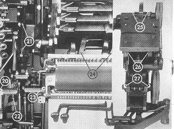 Lubrication points photo